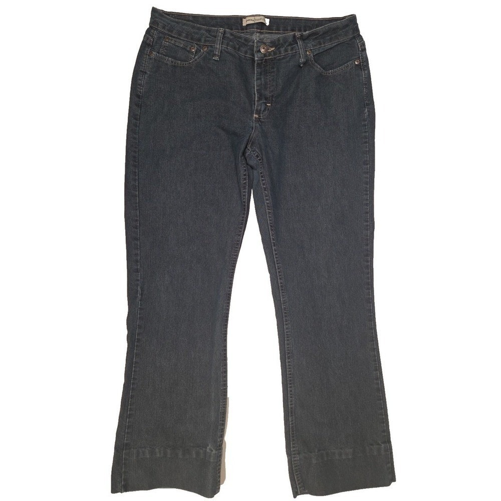 Women's Riders by Lee Jeans Boot Cut Size 14L 38x30 Dark Wash